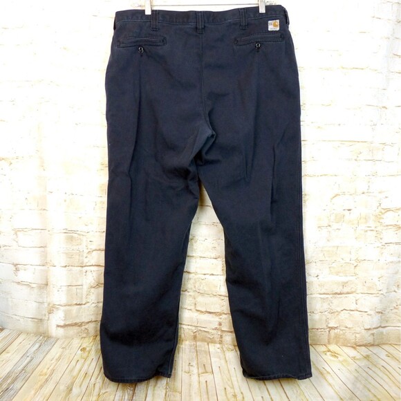 Carhartt FR Pants Men 40x32 (38x30) Blue Arc2 NFPA 2112 Flame Resistant 371-20 - Picture 3 of 15